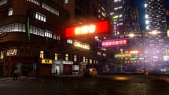 Hong Kong panorama widescreen sleeping dogs video games 