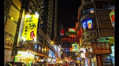 Hong Kong streets cityscapes hk