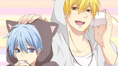 Hoodies blondes blue hair blue eyes short hair yellow eyes 