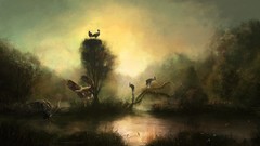 Horizon storks artwork