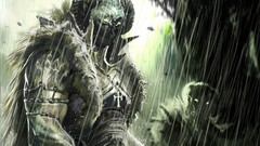 Horns artwork the dark