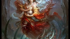 Horns fantasy art artwork