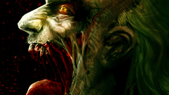 Horror blood the joker