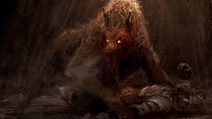 Horror creepy artwork Wear Wolf Wolverine Revenge