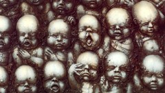 Horror HR Giger babies