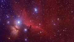 Horsehead Nebula nebula Space Stars space art Flame Nebula