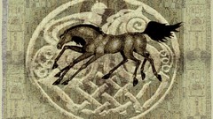 Horses artwork mythology sleipnir