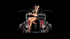Hot rod pinups