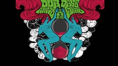 Hourglass psychedelic artwork