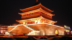 Houses buildings asians