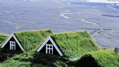 Houses iceland turf house