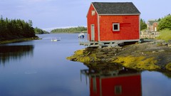 Houses rivers riverside