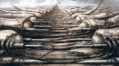 Hr giger Dune artwork