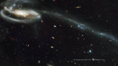 Hubble galaxies outer space tadpole galaxy