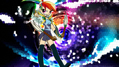 Human rainbow dash My