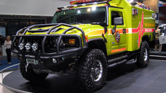 Hummer transformer fire department
