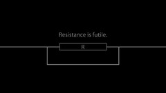 humor Simple Background Minimalism Typography simple resistor