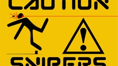 Humour warning snipers humor