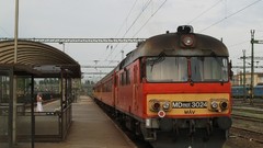 Hungary vehicles trains train stations Székesfehérvár