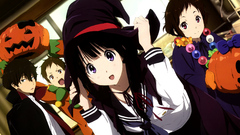 hyouka Halloween Anime anime girls anime boys chitanda eru Women