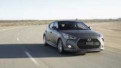 Hyundai veloster Car vehicle road silver cars