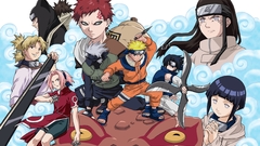 Hyuuga neji Gaara uzumaki