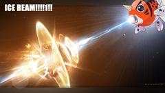 Ice beam raise Anime