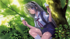 Ice cream Clannad sakagami