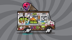 Ice cream trucks vehicles