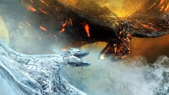 Ice Dragons fire digital