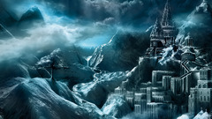 Ice Mountains Castles cold