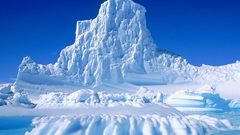 Ice snow iceberg white