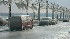 Ice winter geneva City
