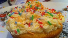 Icing vanilla sprinkles Candies