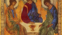 Icon Russian Andrei Rublev