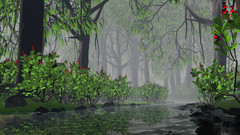 Idyllic artwork graphic Art