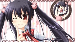 Ikegami akane with ribbon