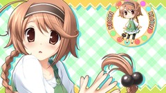 Ikegami akane with ribbon