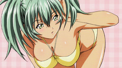 Ikki Tousen green hair