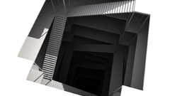 Illusions artwork stairs white