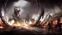 Inferno fantasy art YoBarte