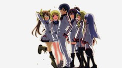 Infinite stratos shinonono houki Simple Background Alcott 