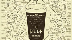 Information drinks posters info beers infographics