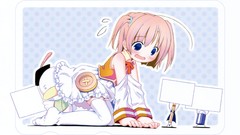 Ink anime girls Pop scans Oni Moetan