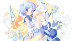 Ink pastel anime girls Pop scans Moetan
