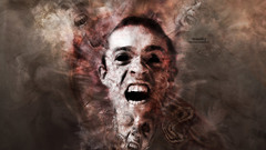 Insanitys face scary horror