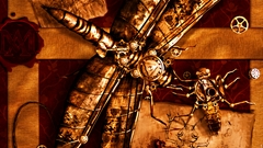 Insects mechanical Dragonflies