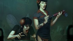 Insects poison woman stockings