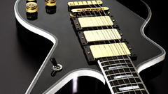 Instrumental guitar Music black