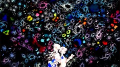 Instruments guitars anime girls artwork original characters 